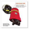 ergodyne Arsenal 5082 SCBA Mask Bag with Hook-and-Loop Closure, 8.5 x 8.5 x 14, Red (13082)