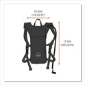 ergodyne Chill-Its 5155 Low Profile Hydration Pack, 2 L, Black (13155)