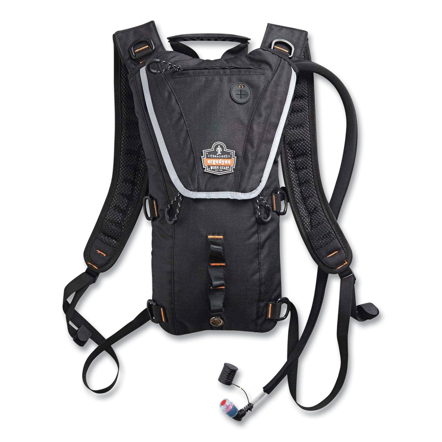 ergodyne Chill-Its 5156 Low Profile Hydration Pack, 3 L, Black (13161)