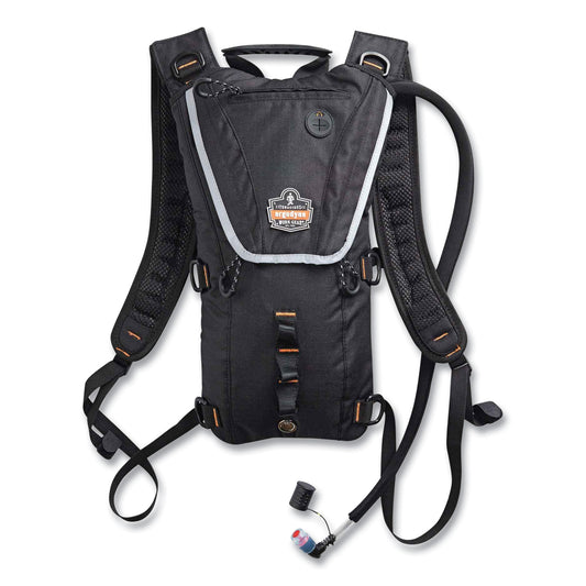 ergodyne Chill-Its 5156 Low Profile Hydration Pack, 3 L, Black (13161)