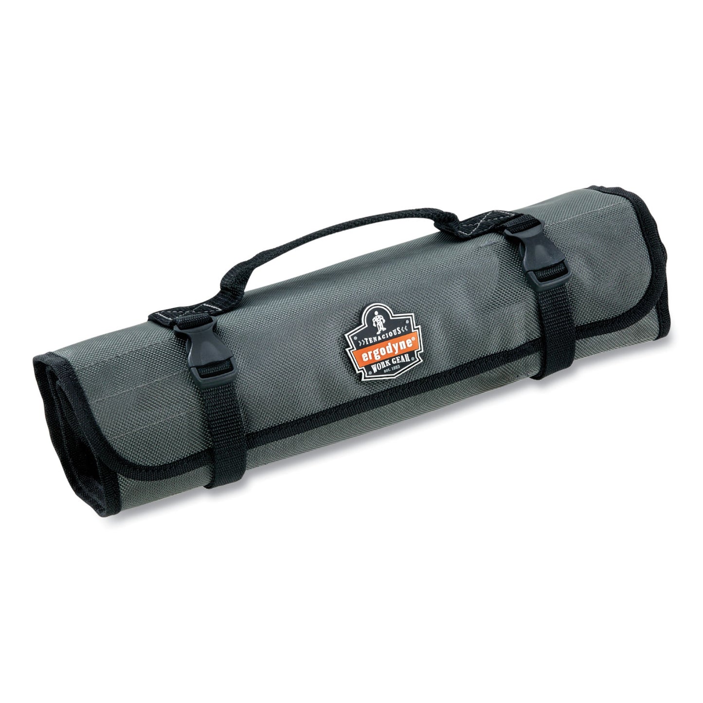 ergodyne Arsenal 5870 Tool Roll-Up, 25 Compartments, 27 x 14.5, Polyester, Gray (13770)