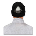 ergodyne N-Ferno 6811ZI Rib Knit Hat + Bump Cap Insert, One Size Fits Most, Black (16811)