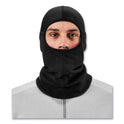 ergodyne N-Ferno 6822 Balaclava Spandex Top Face Mask, Spandex/Fleece, One Size Fits Most, Black (16822)