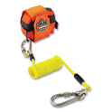 ergodyne Squids 3190 Tape Measure Tethering Kit, 2 lb Max Working Capacity, 6.5" to 48" Long, Lime/Black (19660)