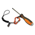 ergodyne Squids 3194 Hand Tool Tethering Kit, 1 lb Max Working Capacity, 12" to 48" Long, Black/Orange (19664)