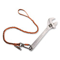 ergodyne Squids 3109F(x) Tool Lanyard, Swiveling Aluminum Carabiner + Loop, 25 lb Max Working Capacity, 38" to 48" Long (19809)