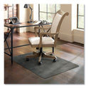 ES Robbins Trendsetter Chair Mat for Hard Floors, 36 x 48, Pewter (119763)