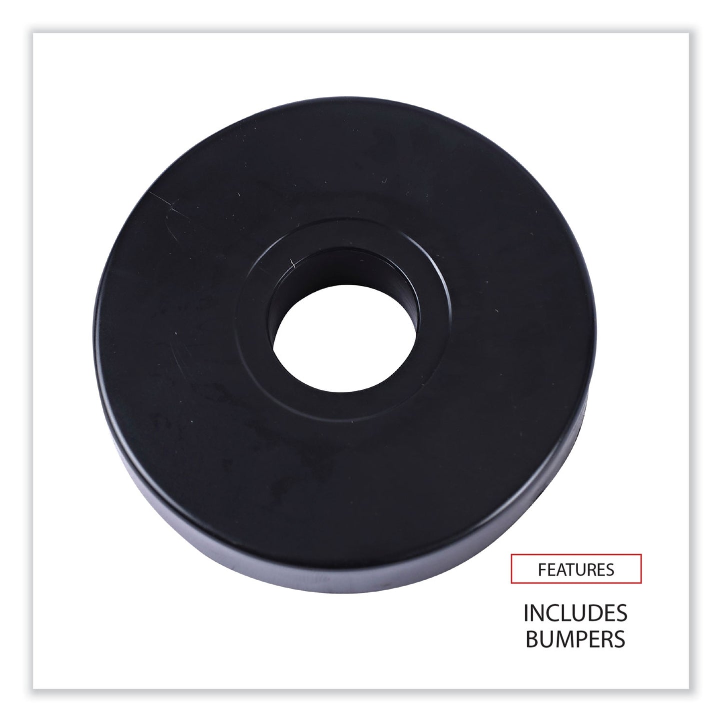 Alera Optional Casters for Wire Shelving, Hooded Design with Integrated Bumpers, Grip Ring Stem, 5" Wheel, Black, 4/Set (2 Locking) (SW590004)