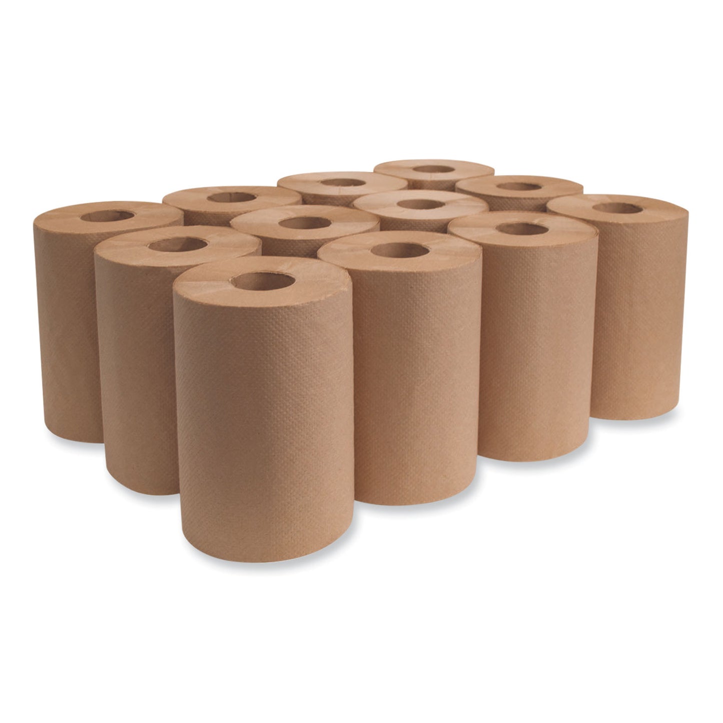 Morcon Paper Morsoft Universal Roll Towels, 1-Ply, 7.88" x 300 ft, Brown, 12 Rolls/Carton (12300R)