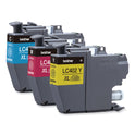 Brother LC402XL3PKS High-Yield Ink, 1,500 Page-Yield, Cyan/Magenta/Yellow