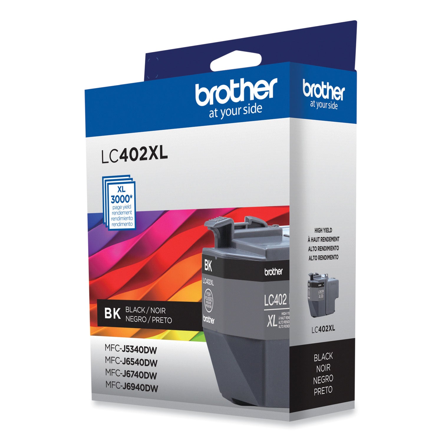 Brother LC402XLBKS High-Yield Ink, 3,000 Page-Yield, Black