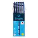 Schneider One Hybrid N Roller Ball Pen, Stick, Extra-Fine 0.3 mm, Blue Ink, Blue Barrel, 10/Box (183403)