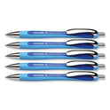 Schneider Slider Rave XB Ballpoint Pen, Retractable, Extra-Bold 1.4 mm, Blue Ink, Blue/Light Blue Barrel (132503)