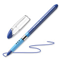 Schneider Slider Basic Ballpoint Pen, Stick, Medium 0.8 mm, Blue Ink, Blue Barrel, 10/Box (151103)