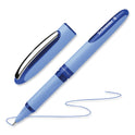 Schneider One Hybrid N Roller Ball Pen, Stick, Extra-Fine 0.3 mm, Blue Ink, Blue Barrel, 10/Box (183403)