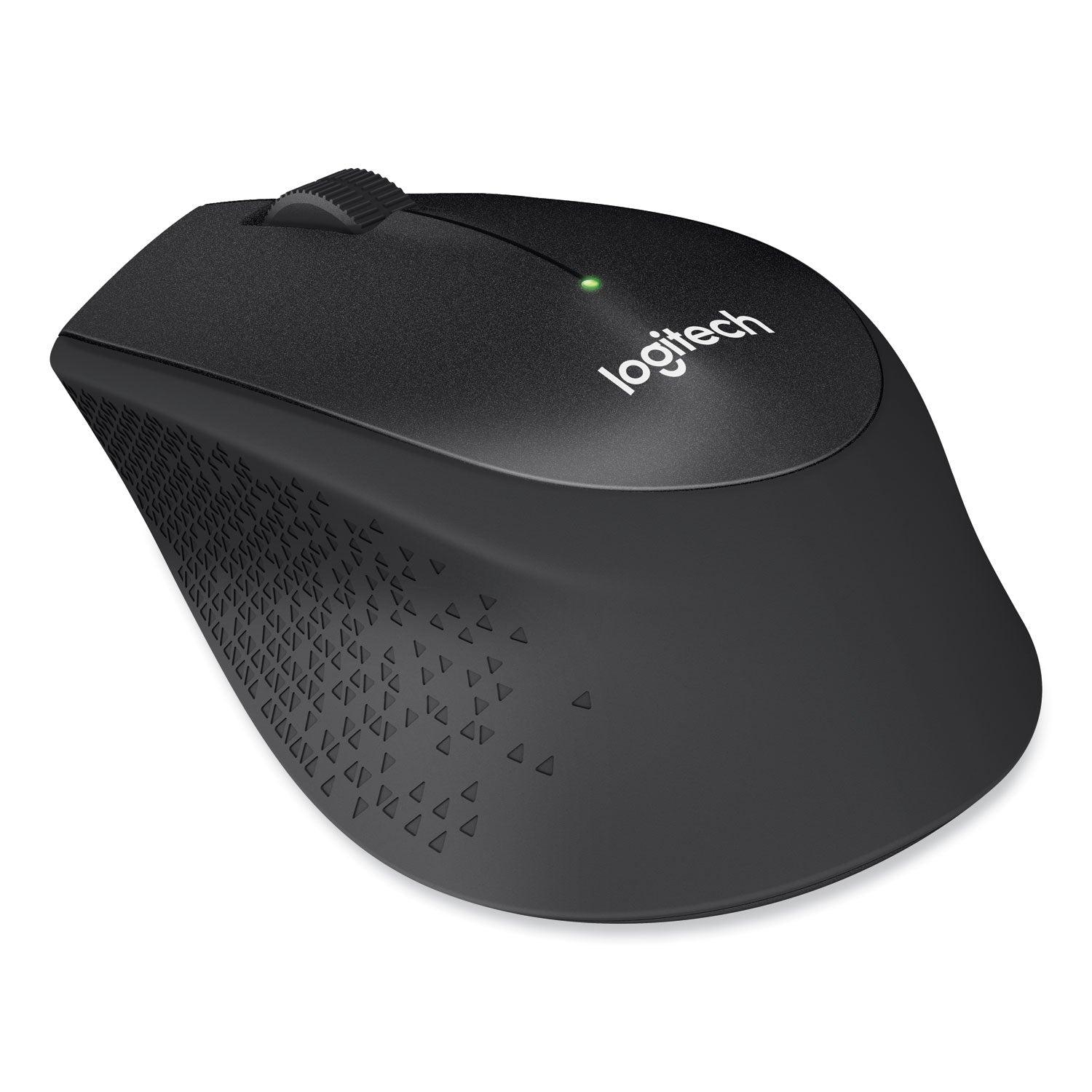 Logitech M330 Silent Plus Mouse, 2.4 GHz Frequency/33 ft Wireless Range, Right Hand Use, Black (910004905)