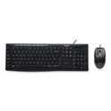 Logitech Wired Media Combo MK200, USB 2.0, Black (920002714)