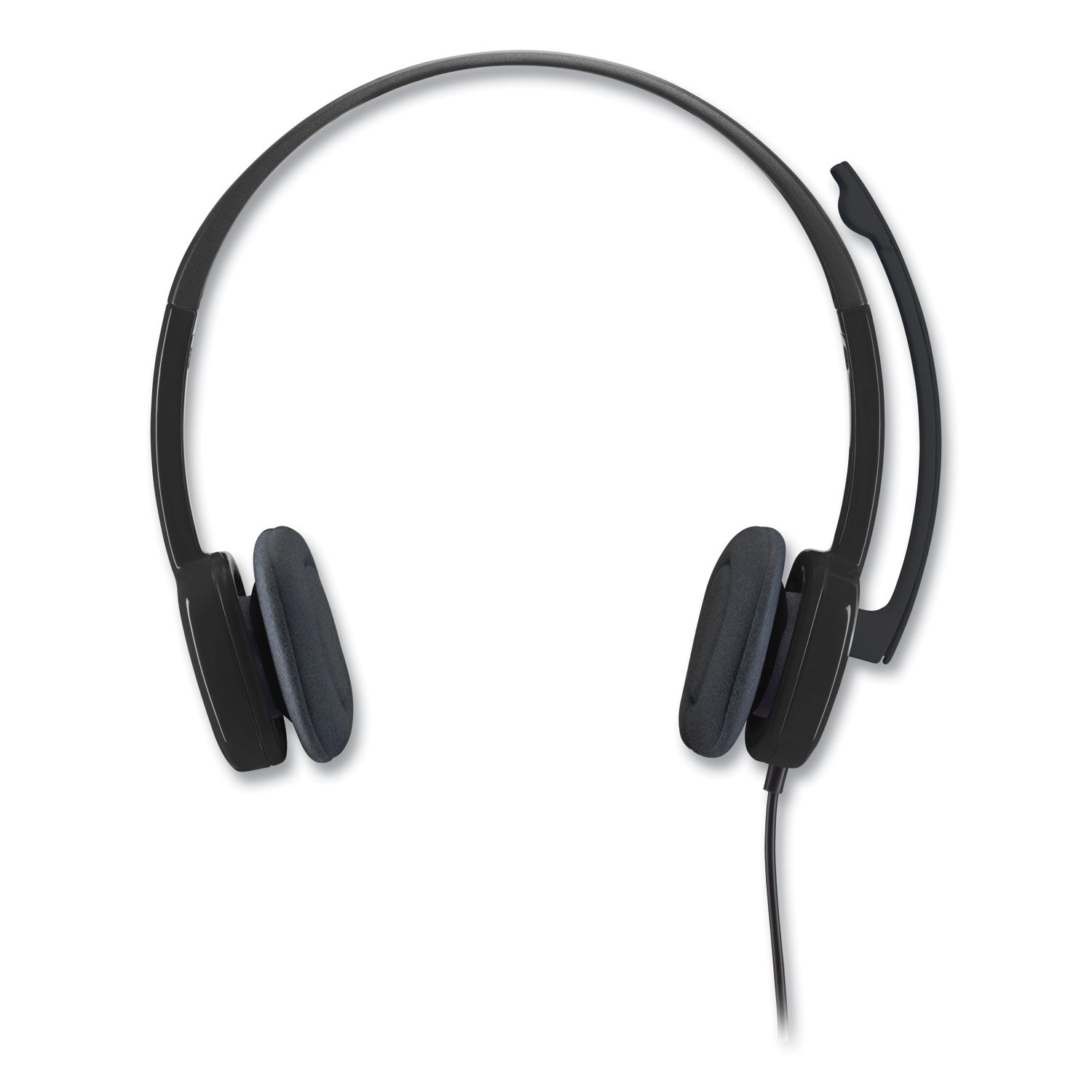 Logitech H151 Binaural Over The Head Headset, Black (981000587)