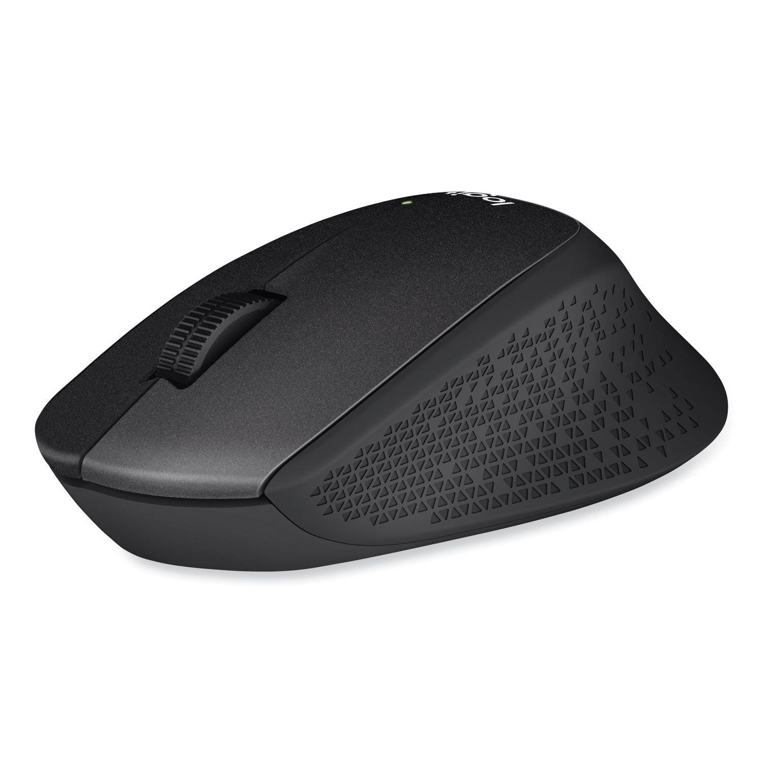 Logitech M330 Silent Plus Mouse, 2.4 GHz Frequency/33 ft Wireless Range, Right Hand Use, Black (910004905)