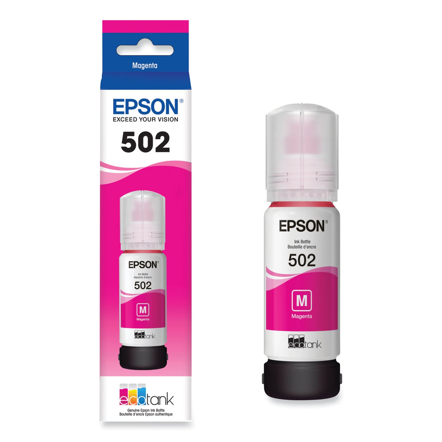 Epson T502320-S (502) Ink, 6,000 Page-Yield, Magenta