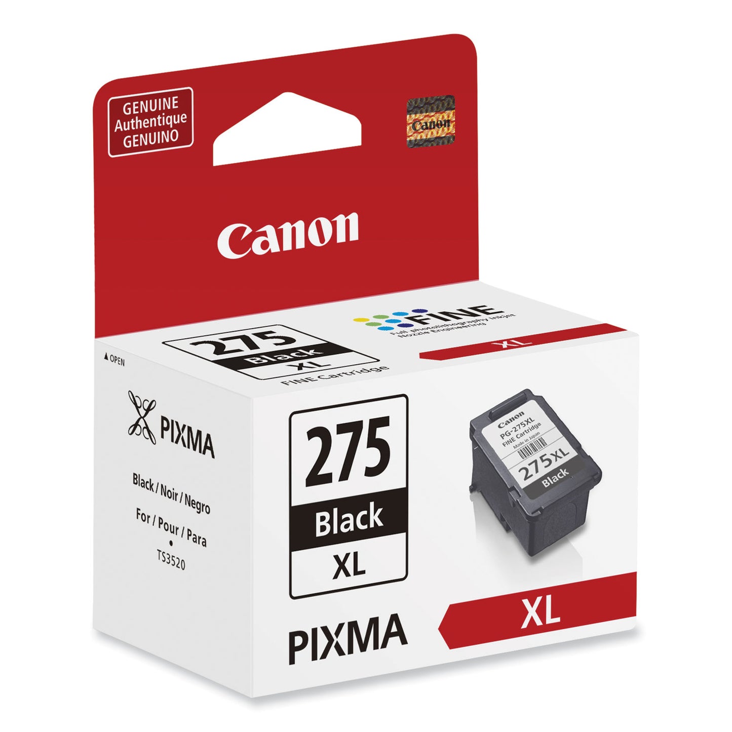 Canon 4981C001 (PG-275XL) Chromalife 100 High-Yield Ink, 400 Page-Yield, Black