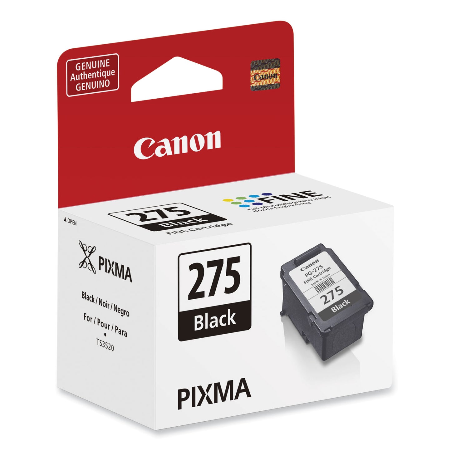 Canon 4982C001 (PG-275) Chromalife 100 Ink, 180 Page-Yield, Black