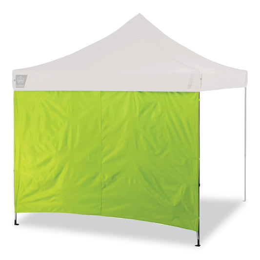 ergodyne Shax 6098 Pop-Up Tent Sidewall, Single Skin, 10 ft x 10 ft, Polyester, Lime (12998)