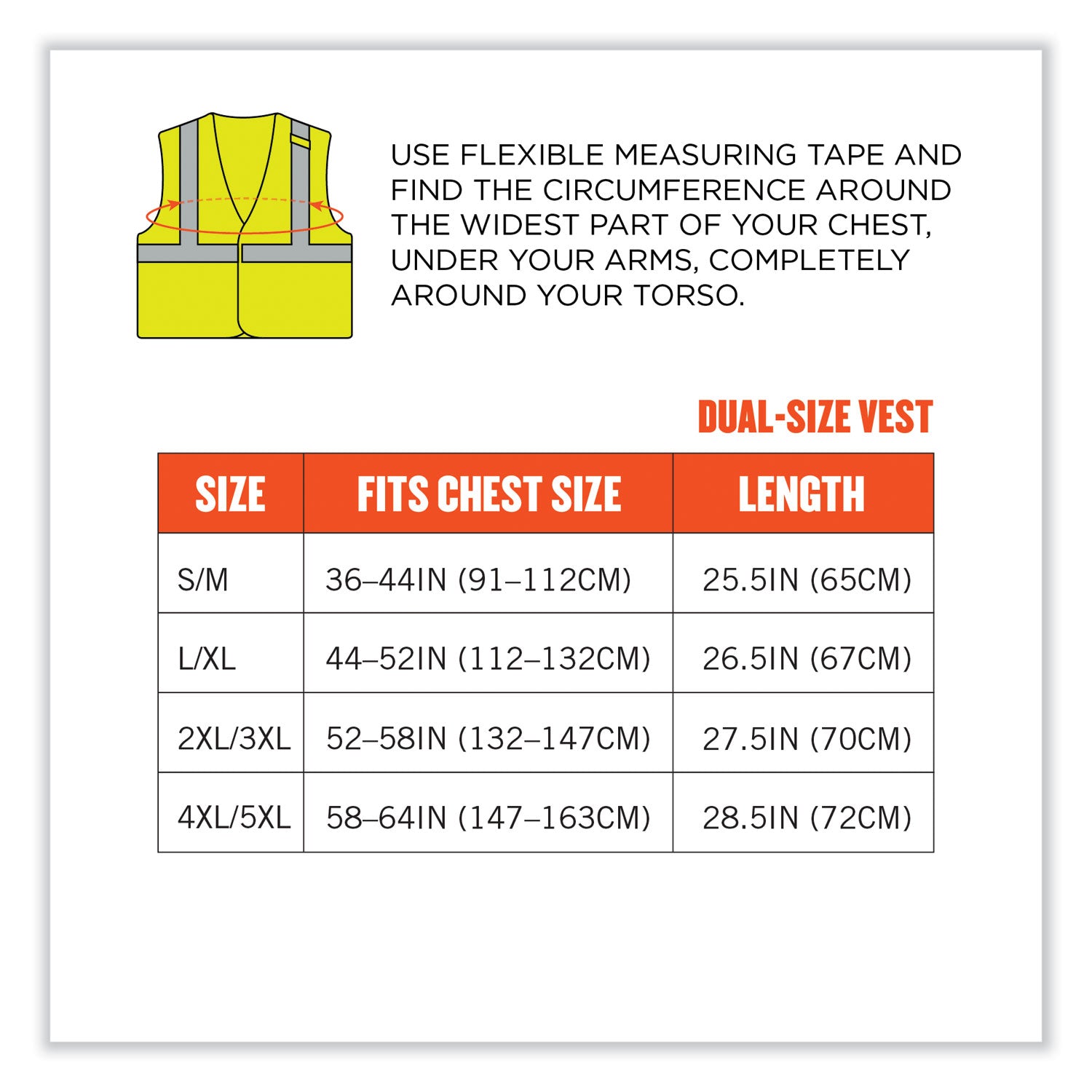 ergodyne GloWear 8263FRHL Class 2 FR Safety Economy Hook and Loop Vest, Modacrylic Mesh/Cotton, Small/Medium, Lime (21863)