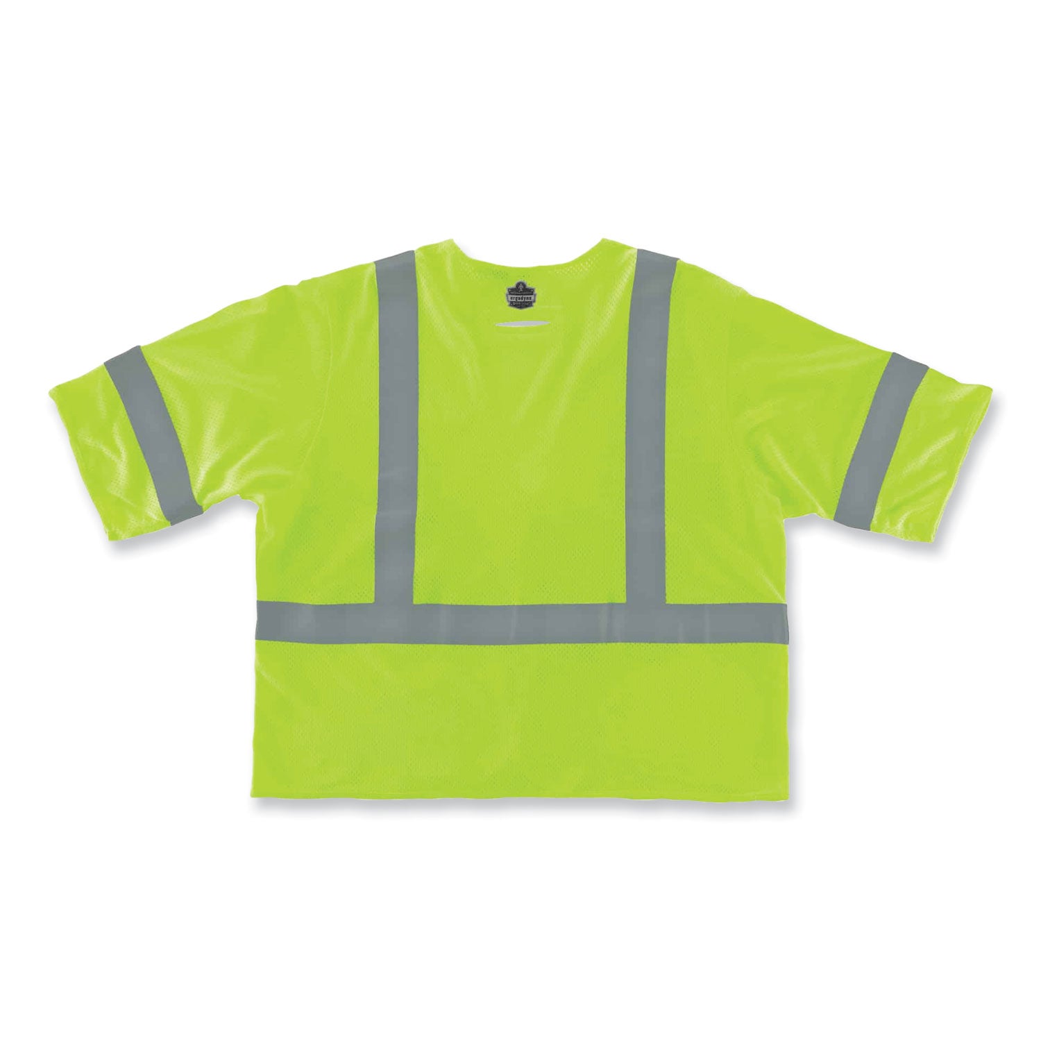 ergodyne GloWear 8356FRHL Class 3 FR Hook and Loop Safety Vest with Sleeves, Modacrylic, Large/X-Large, Lime (22215)