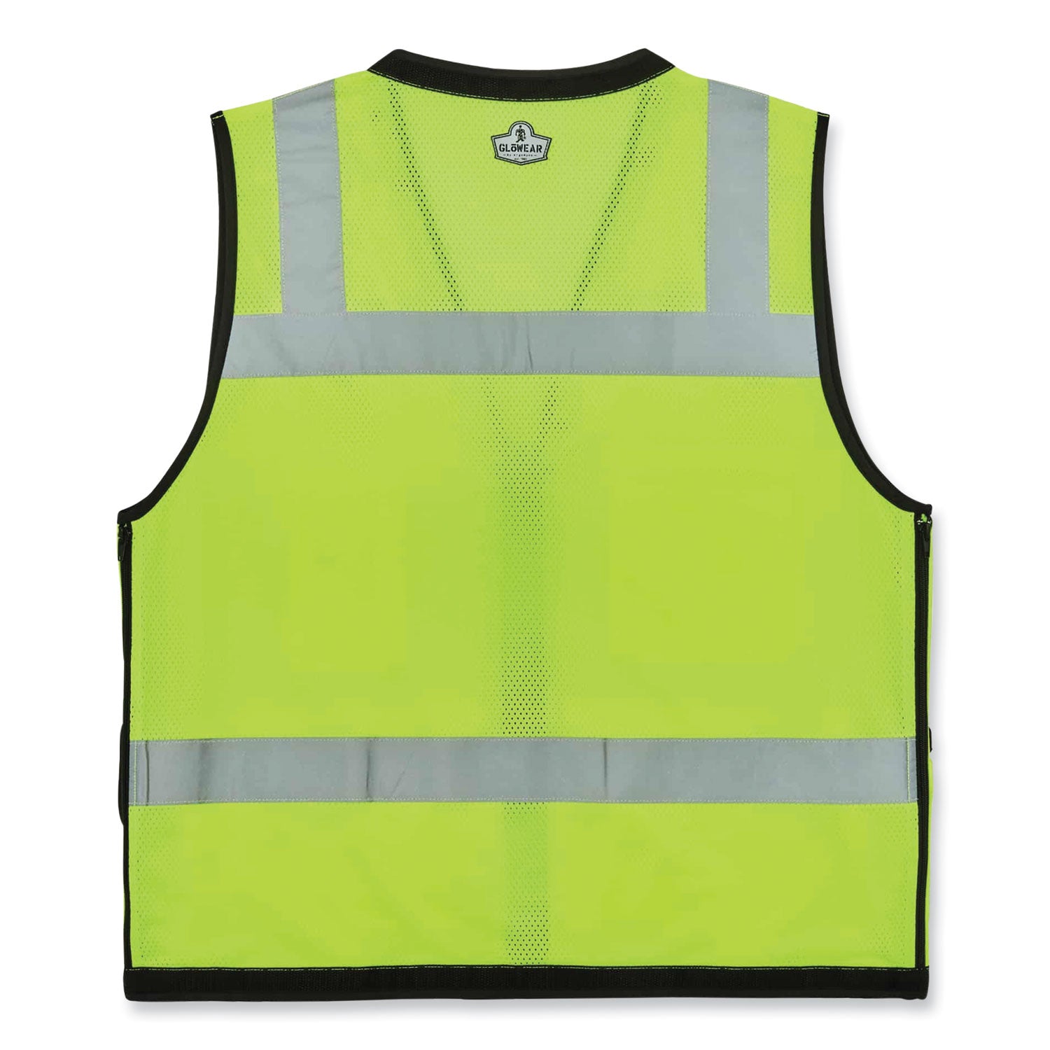 ergodyne GloWear 8253HDZ Class 2 Heavy-Duty Mesh Surveyors Vest, Polyester, Large/X-Large, Lime (23325)