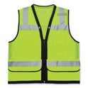 ergodyne GloWear 8253HDZ Class 2 Heavy-Duty Mesh Surveyors Vest, Polyester, Large/X-Large, Lime (23325)