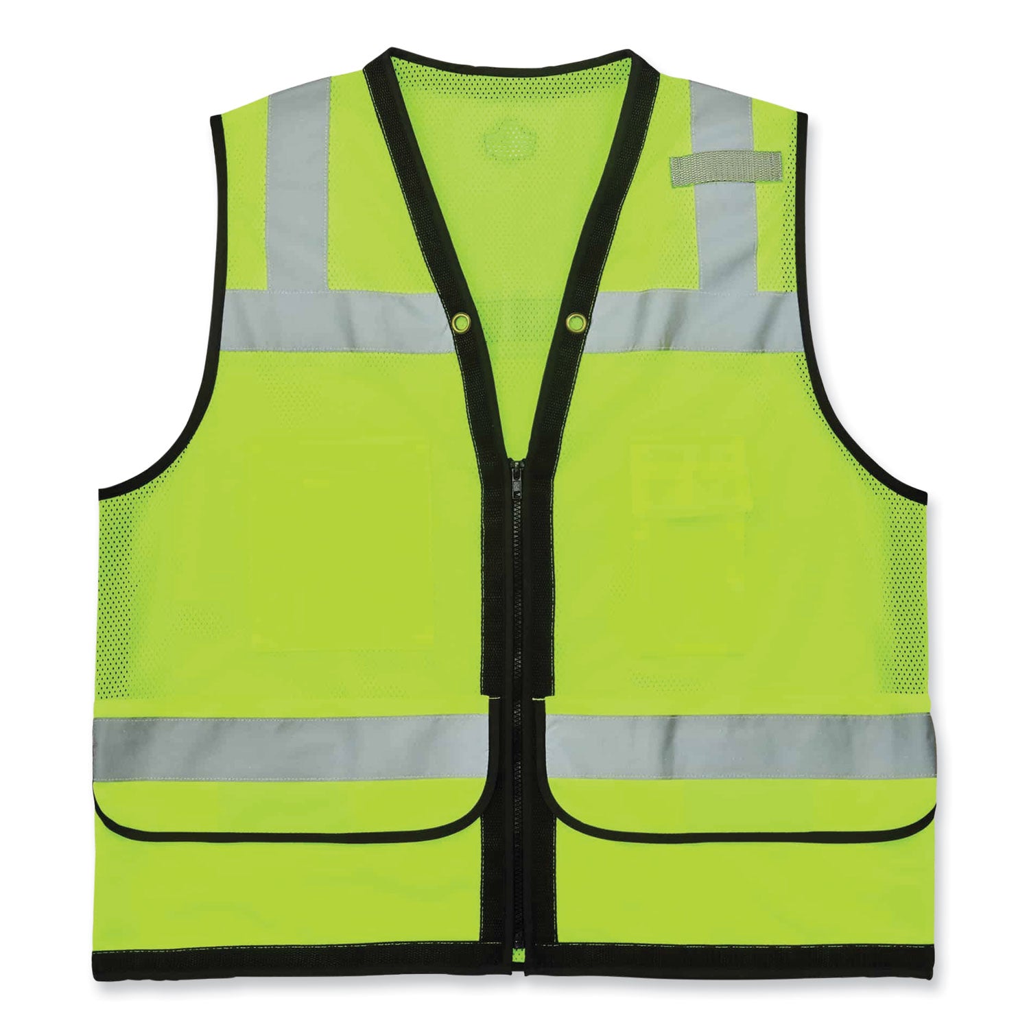 ergodyne GloWear 8253HDZ Class 2 Heavy-Duty Mesh Surveyors Vest, Polyester, 4X-Large/5X-Large, Lime (23329)