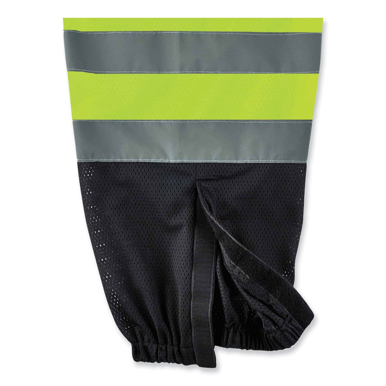 ergodyne GloWear 8910BK Class E Hi-Vis Pants with Black Bottom, Polyester, Small/Medium, Lime (23953)