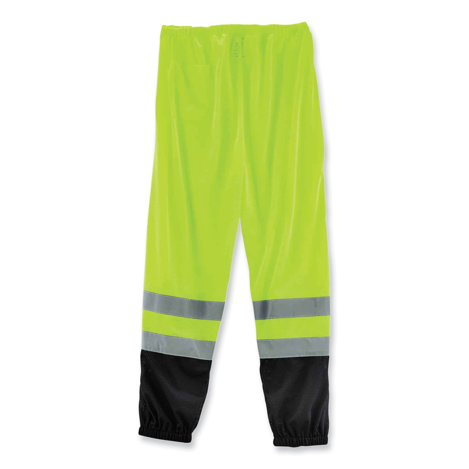 ergodyne GloWear 8910BK Class E Hi-Vis Pants with Black Bottom, Polyester, 2X-Large/3X-Large, Lime (23957)