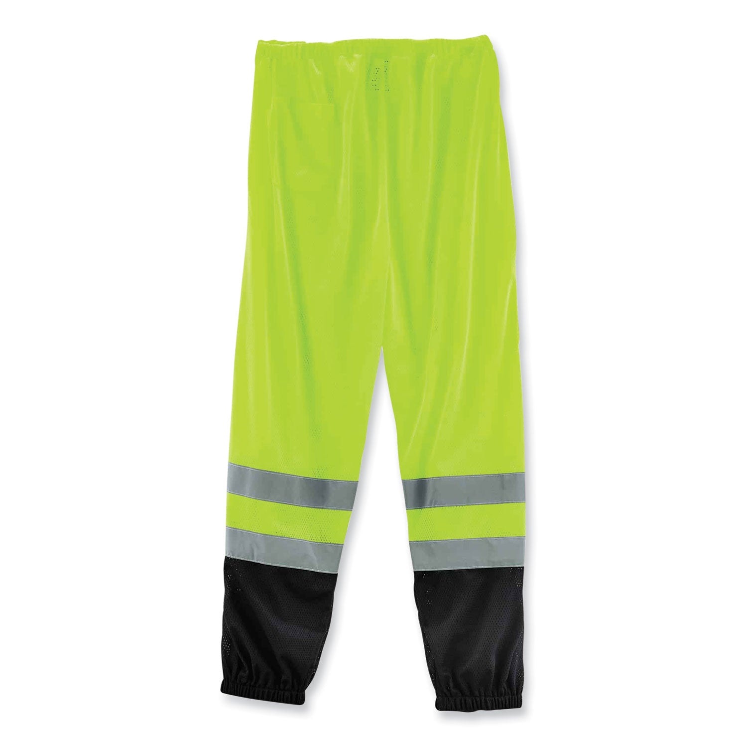 ergodyne GloWear 8910BK Class E Hi-Vis Pants with Black Bottom, Polyester, 4X-Large/5X-Large, Lime (23959)