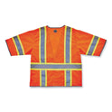 ergodyne GloWear 8346Z Class 3 Two-Tone Hi-Vis Surveyor Zipper Vest, 4X-Large/5X-Large, Orange (24159)