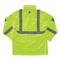 ergodyne GloWear 8365 Class 3 Hi-Vis Rain Jacket, Polyester, Small, Lime (24322)