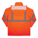 ergodyne GloWear 8366 Class 3 Lightweight Hi-Vis Rain Jacket, Polyester, 4X-Large, Orange (24368)