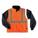 ergodyne GloWear 8385 Class 3 Hi-Vis 4-in-1 Jacket, Small, Orange (24372)