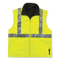 ergodyne GloWear 8385 Class 3 Hi-Vis 4-in-1 Jacket, X-Large, Lime (24385)