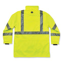 ergodyne GloWear 8385 Class 3 Hi-Vis 4-in-1 Jacket, 2X-Large, Lime (24386)