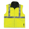 ergodyne GloWear 8385 Class 3 Hi-Vis 4-in-1 Jacket, 3X-Large, Lime (24387)