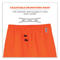 ergodyne GloWear 8915 Class E Hi-Vis Rain Pants, Small, Orange (24412)