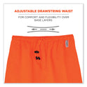 ergodyne GloWear 8915 Class E Hi-Vis Rain Pants, 4X-Large, Orange (24418)