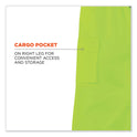 ergodyne GloWear 8915 Class E Hi-Vis Rain Pants, Small, Lime (24422)