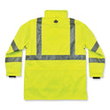 ergodyne GloWear 8385 Class 3 Hi-Vis 4-in-1 Jacket, Medium, Lime (24383)