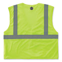 ergodyne GloWear 8210HL-S Single Size Class 2 Economy Mesh Vest, Polyester, X-Small, Lime (24521)