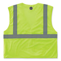 ergodyne GloWear 8210HL-S Single Size Class 2 Economy Mesh Vest, Polyester, 3X-Large, Lime (24527)