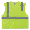 ergodyne GloWear 8210HL-S Single Size Class 2 Economy Mesh Vest, Polyester, 3X-Large, Lime (24527)