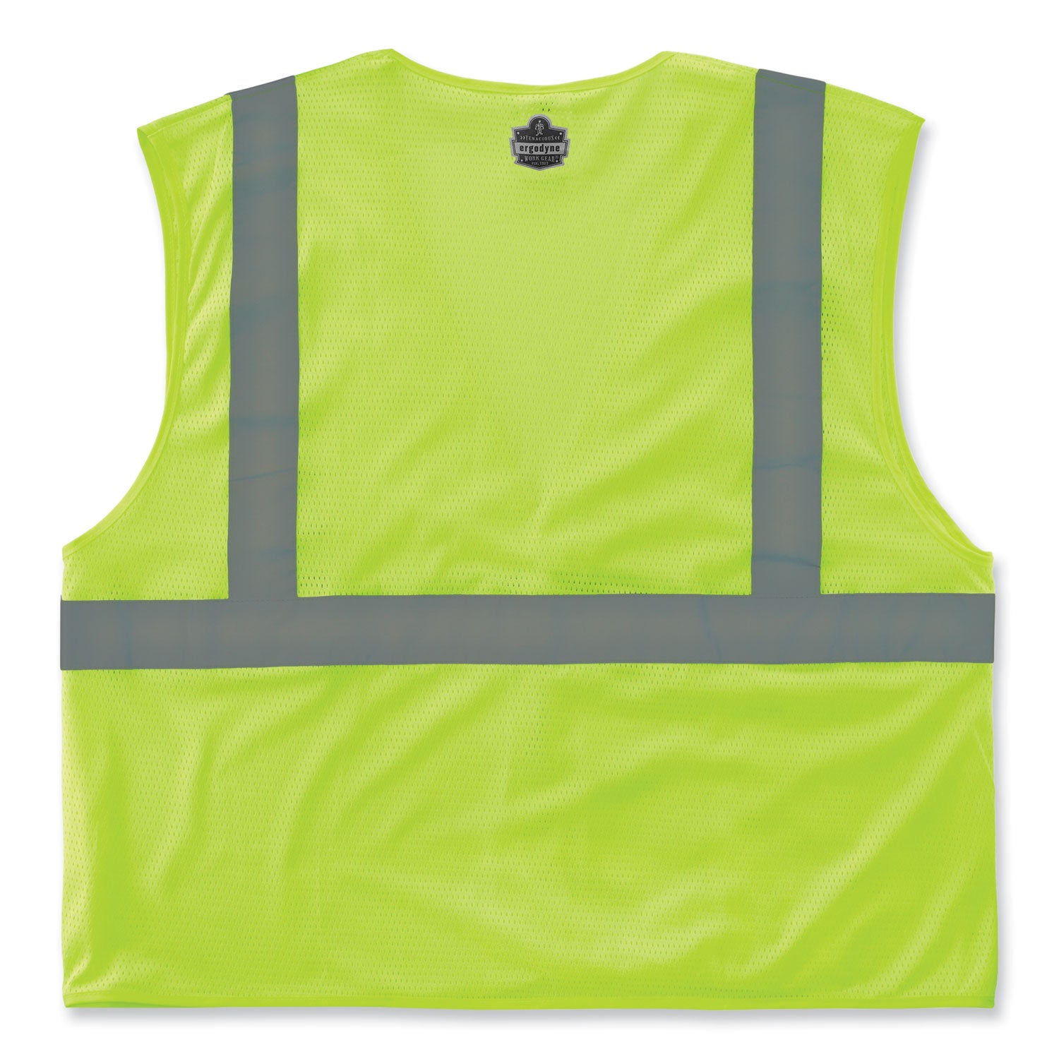 ergodyne GloWear 8210HL-S Single Size Class 2 Economy Mesh Vest, Polyester, 4X-Large, Lime (24528)